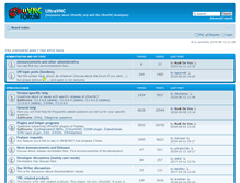 Tablet Screenshot of forum.ultravnc.info
