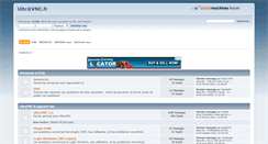 Desktop Screenshot of forum.ultravnc.fr